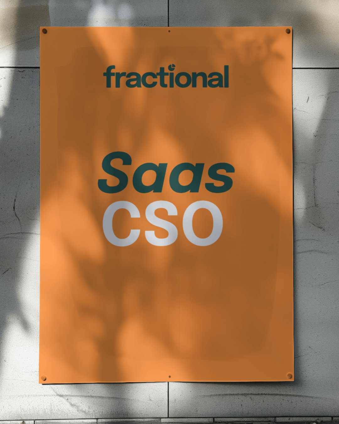 Fractional CSO pro SaaS firmy